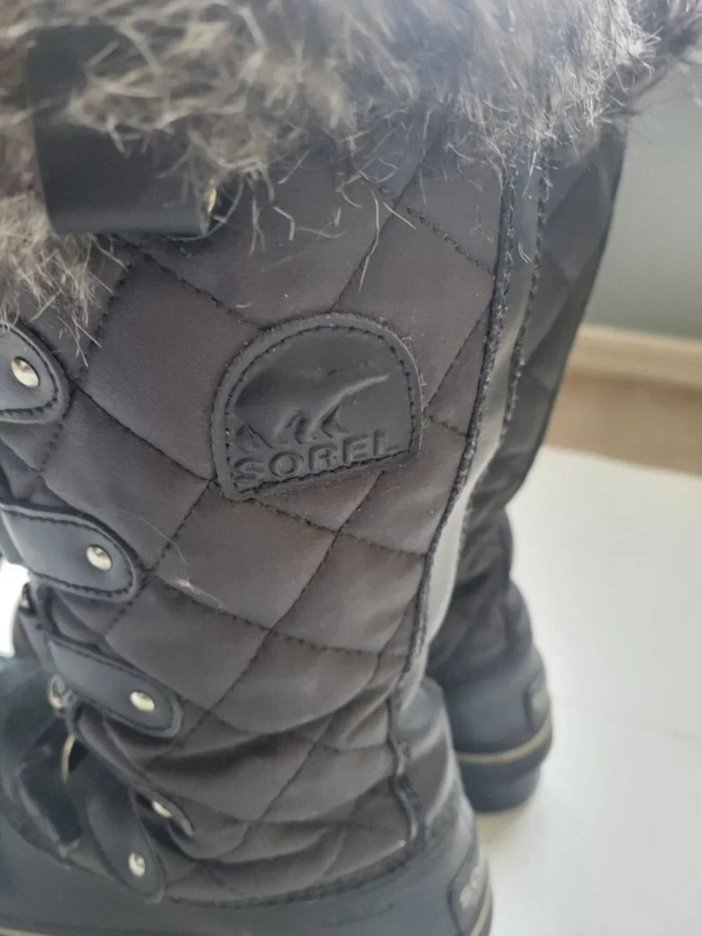 Sorel Tofino Waterproof Snow Boots Winter Shoes Women's Size 6.5 Black Outdoor